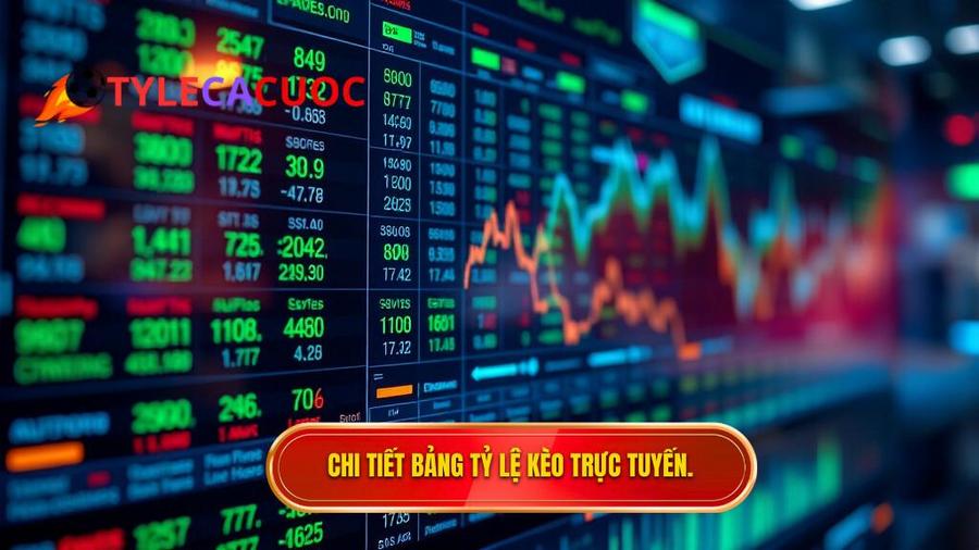 Cấu trúc cơ bản của một bảng tỷ lệ kèo trực tuyến