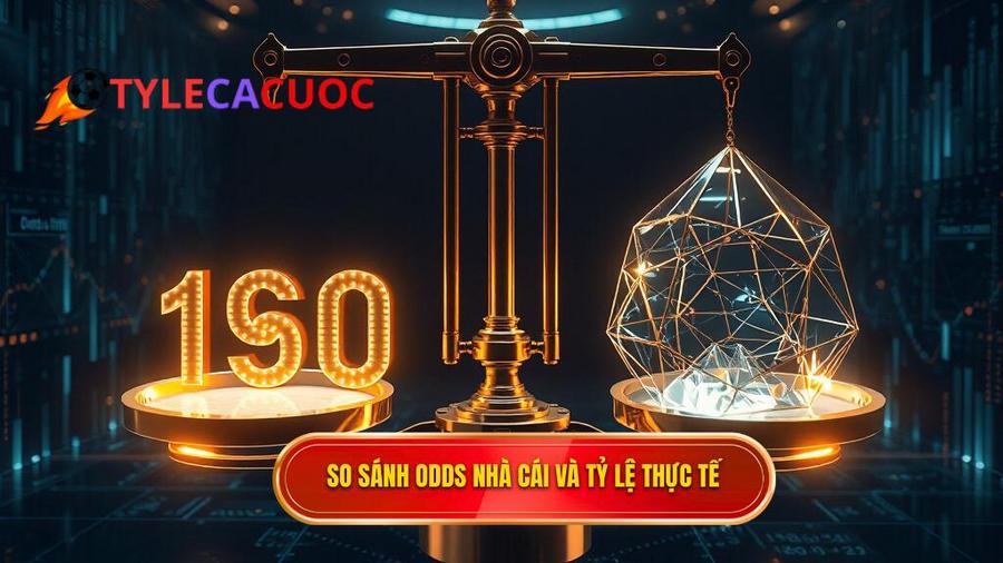 Phân tích đa chiều: Sự khác biệt giữa Odds nhà cái và tỷ lệ thực tế