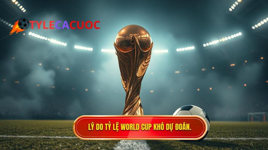 Tại sao tỷ lệ bóng đá World Cup lại khó dự đoán hơn các giải khác?
