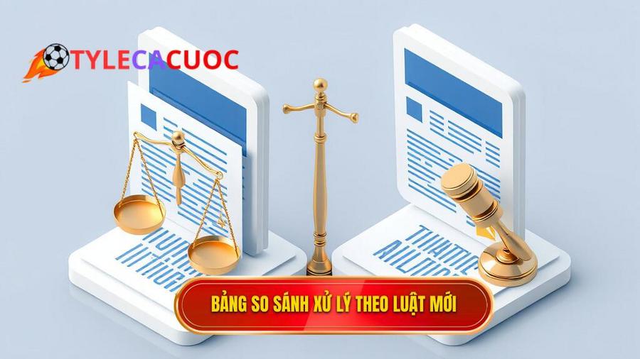 Bảng so sánh các tình huống xử lý theo luật mới